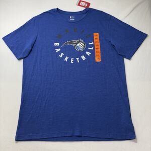 NBA Orlando Magic Men's XXL Short Sleeve Athletic Graphic T Shirt Blue Tee